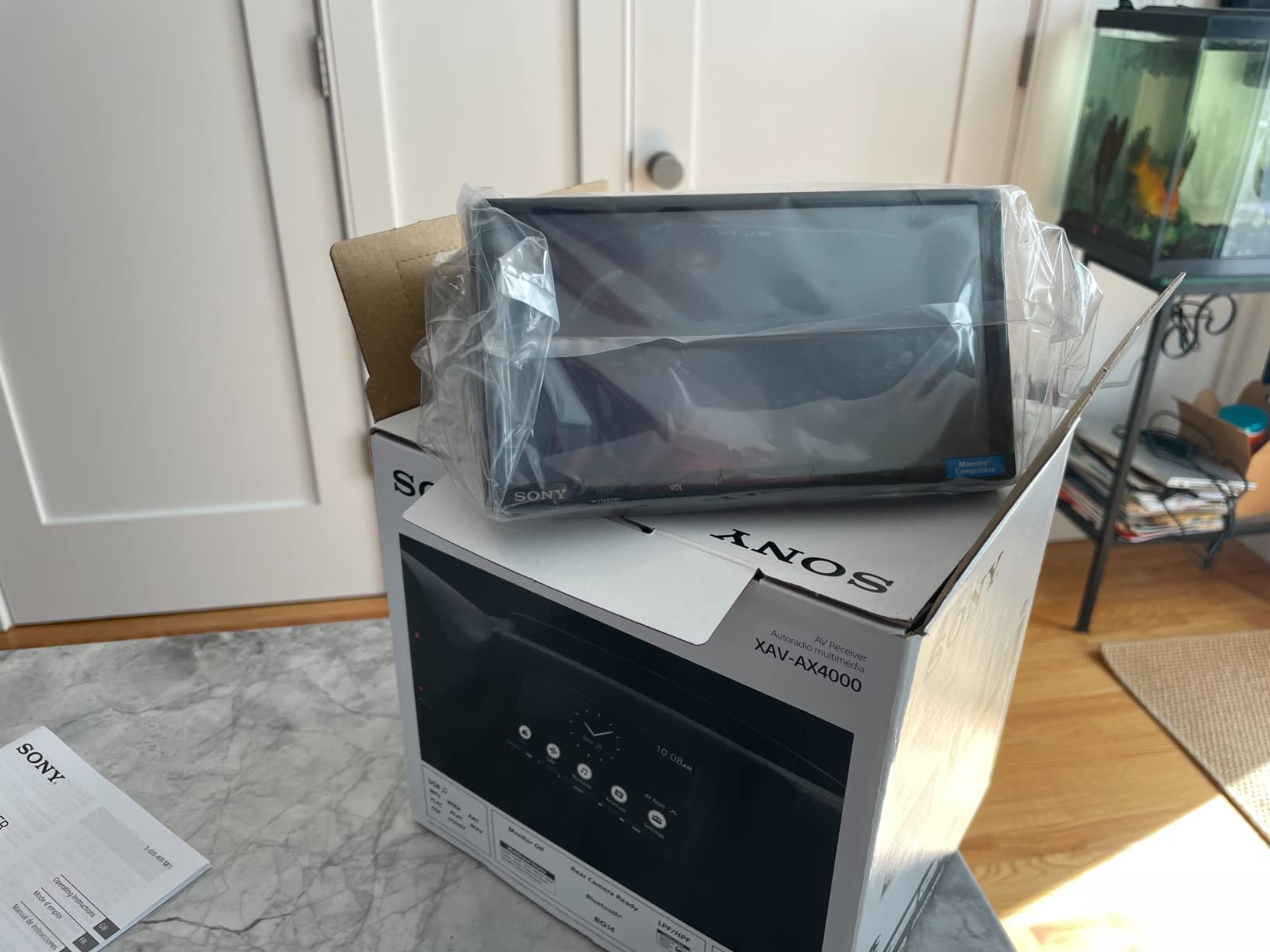 Sony XAV-AX4000 7-Inch Multimedia Receiver with Wireless Car Play/Android Auto and Maestro Ready (XAVAX4000) customer photo 2