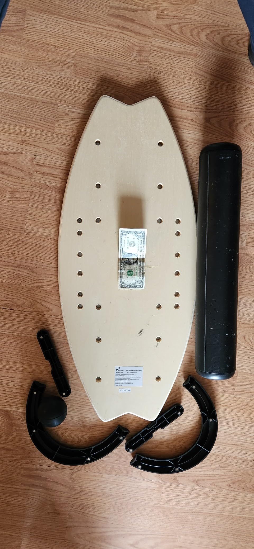 Sportneer Balance Board - 7 Mode Wobble Board with Roller & Ball customer photo 2