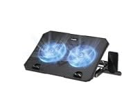 KeiBn Laptop Cooling Pad, Gaming Laptop Cooler 2 Fans for 10-15.6 Inch Laptops, 5 Height Stands, 2 USB Ports (S039) customer photo 1