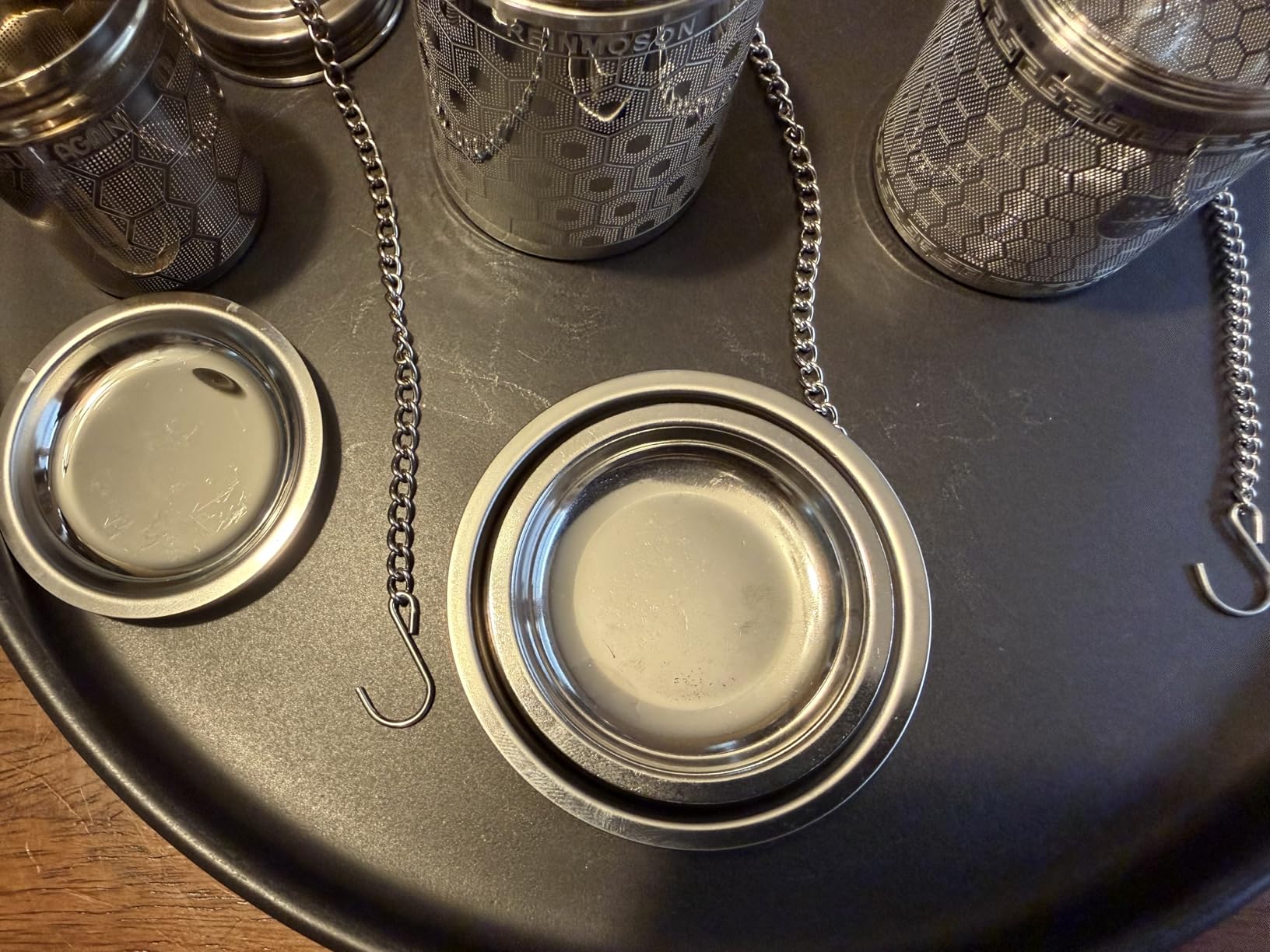 Reinmoson Extra Fine Mesh Tea Strainers for Loose Tea 1.5” x 2.2” customer photo 1