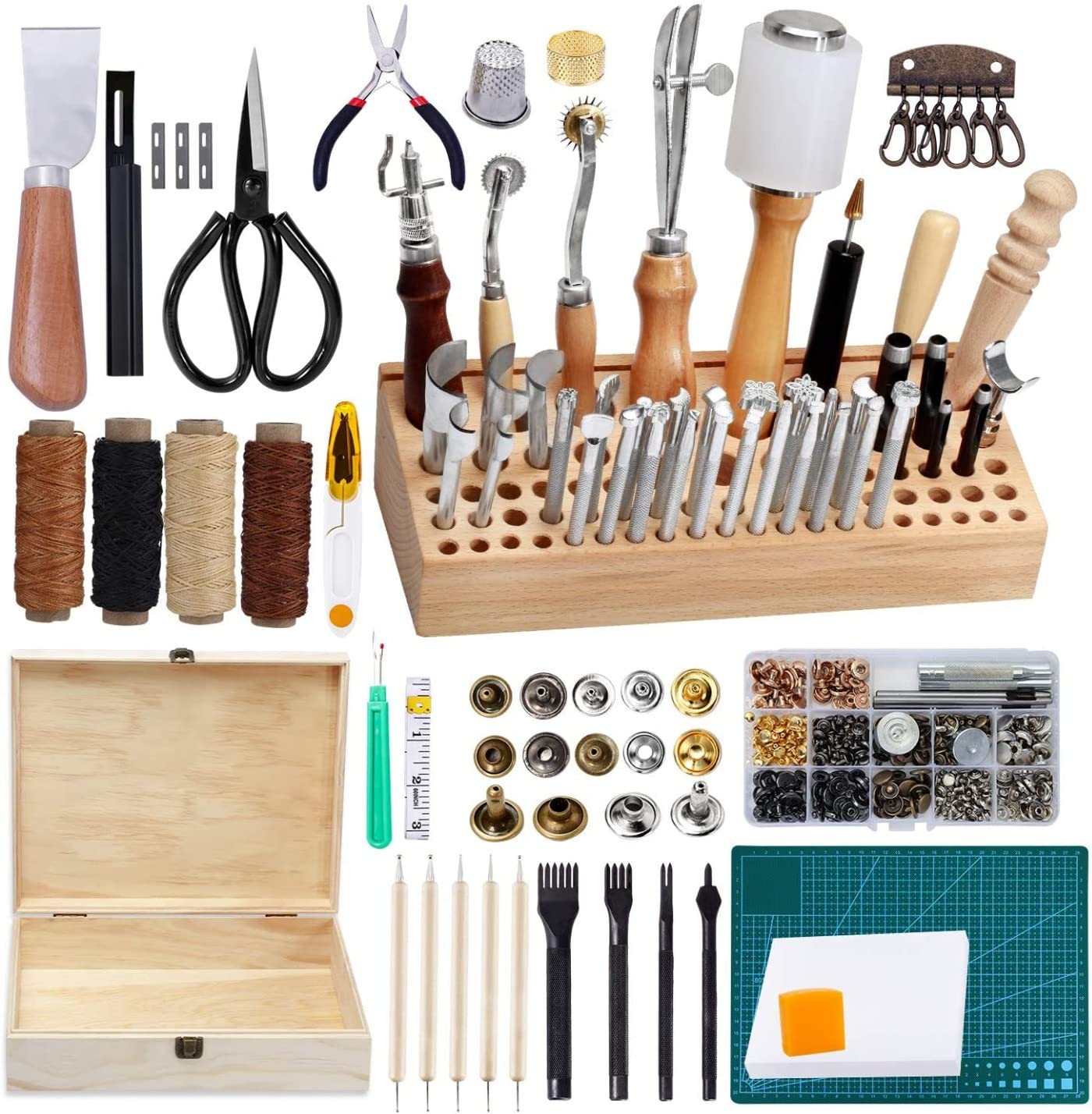 Leather Working Kit Leather Crafting kit Leathers Kits Working Tool Kits customer photo 2