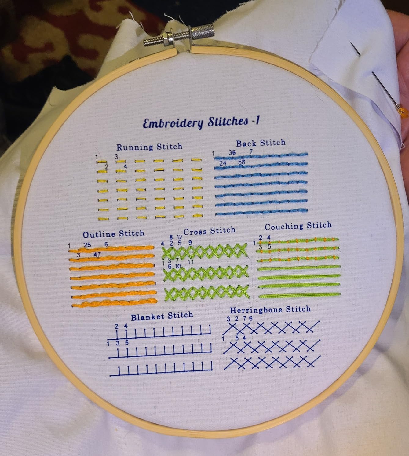 Bradove Classic Embroidery Learning Kit for Adults and Kids customer photo 1