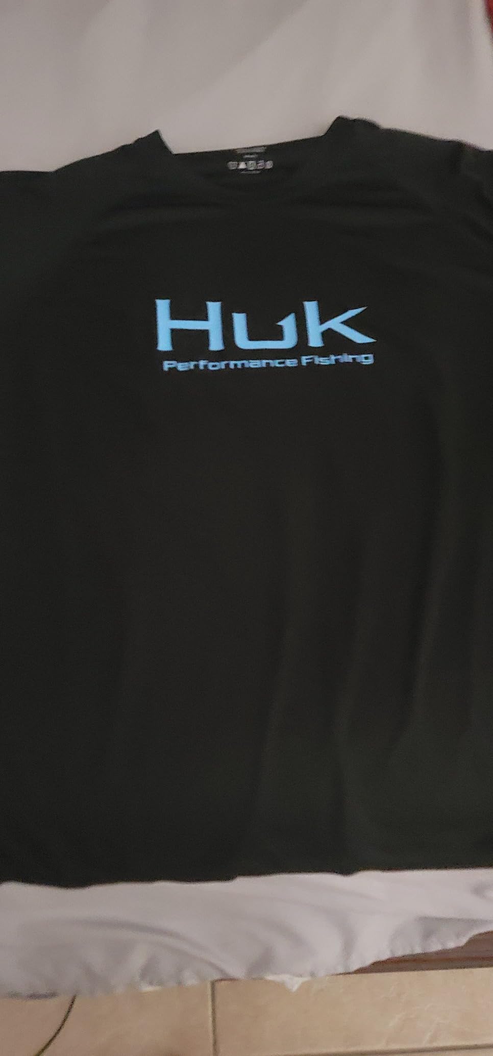 HUK Men's Pursuit Vented Long Sleeve Fishing Shirt (+30 UPF) customer photo 1