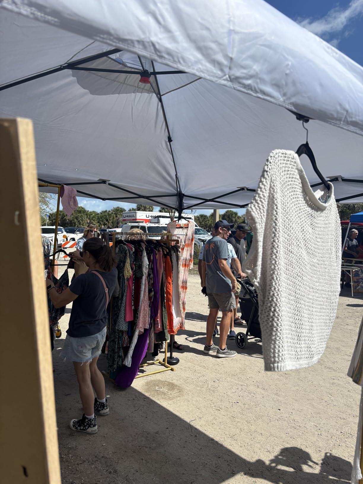 Tunbne 10X10 Pop Up Canopy Tent Outdoor with 1 Sidewalls, One Push Setup customer photo 2