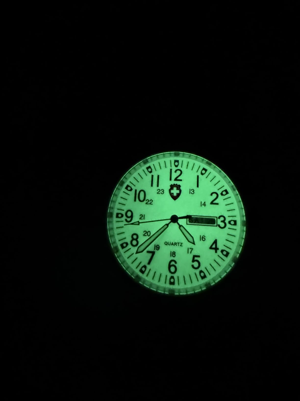 Gosasa Unisex Military Field Watch, Analog Quartz Watch with Nylon Strap customer photo 2