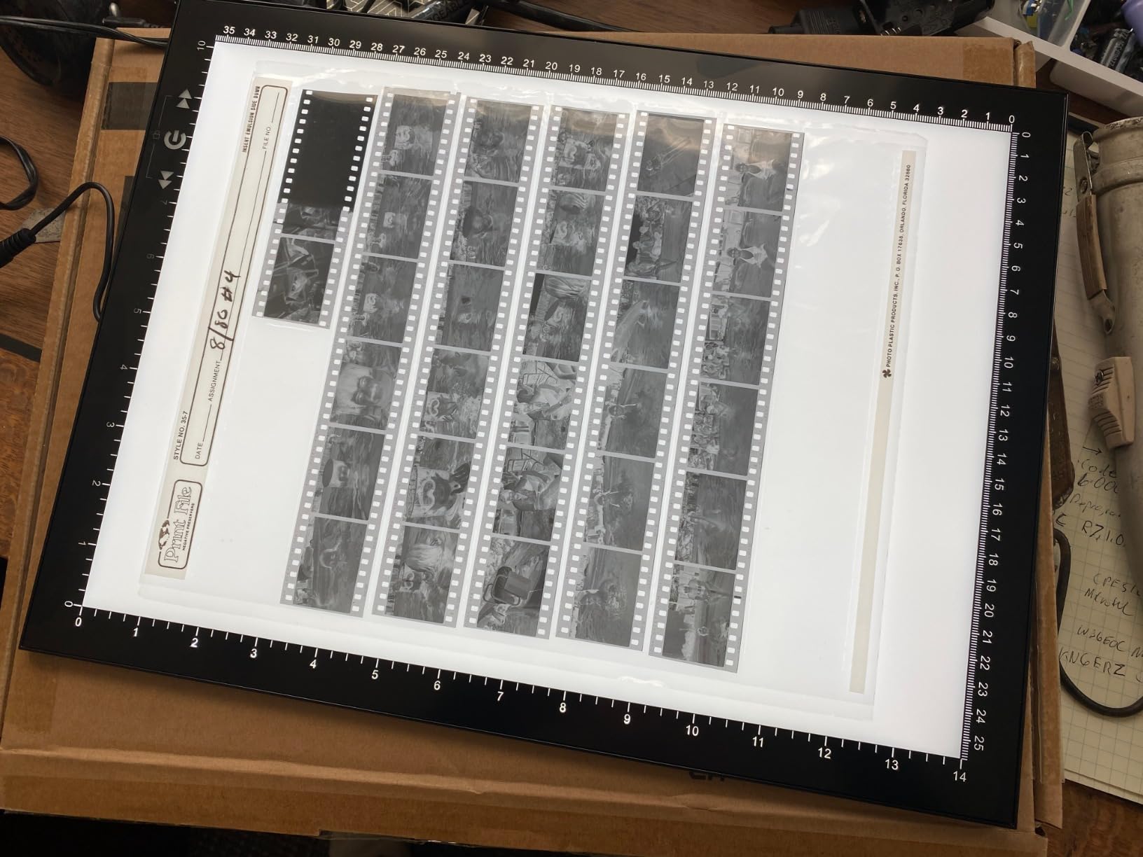 HSK 9”x13”LED Artist tracing Light Box Copy Table, Adjustable High Brightness Light Pad for Tatto Drawing, Sketching, Animation, Diamond Painting Accessories customer photo 1