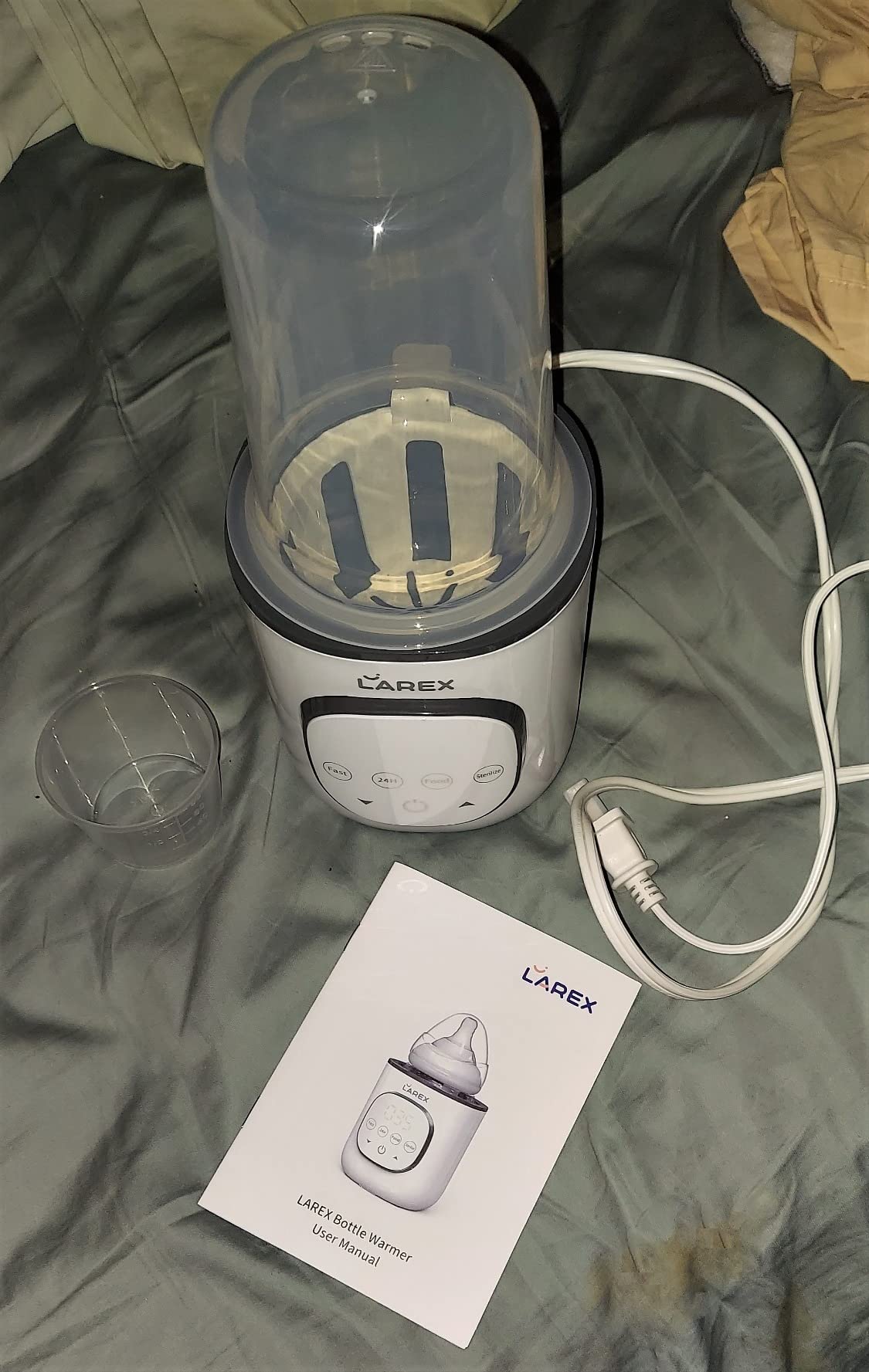 LAREX Bottle Warmer, Fast Baby Bottle Warmer for Breastmilk and Formula customer photo 1