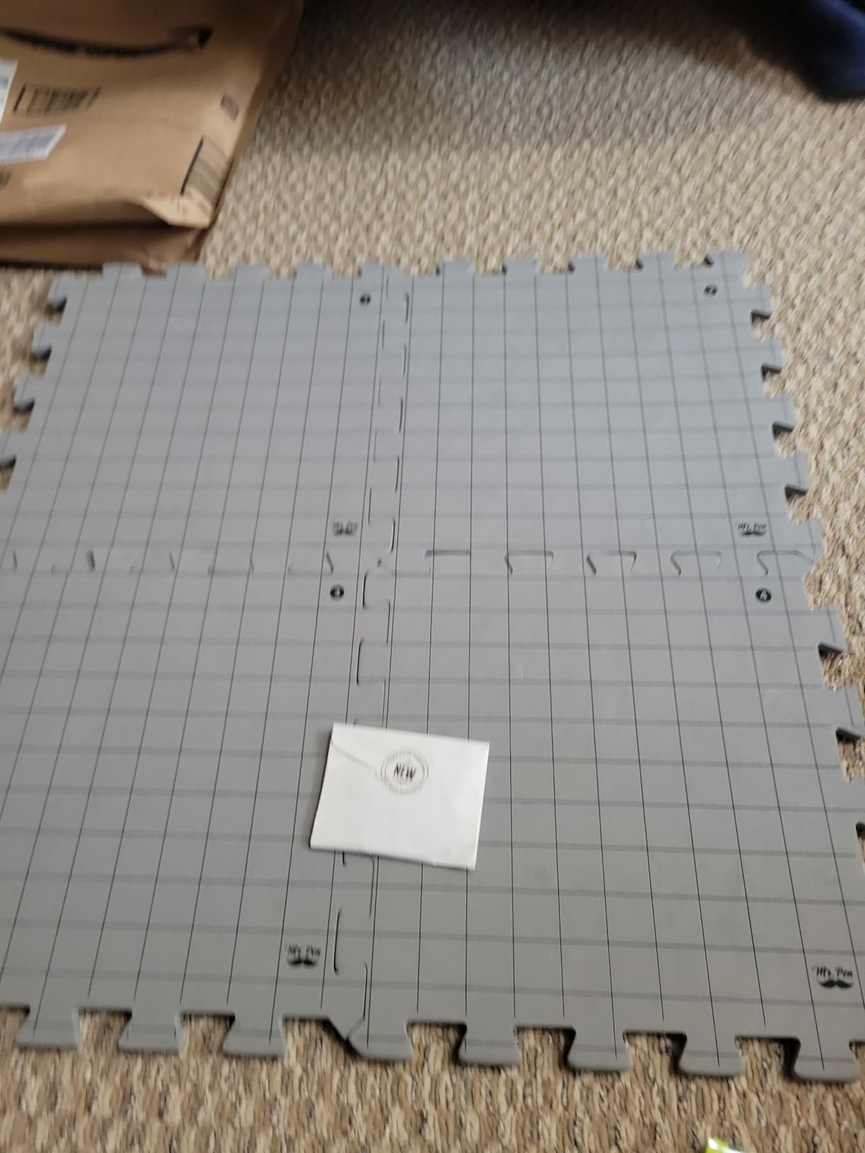 Mr. Pen- Interlocking Blocking Mats, 12” x 12”, 4 Pack with 50 T-Pins customer photo 1