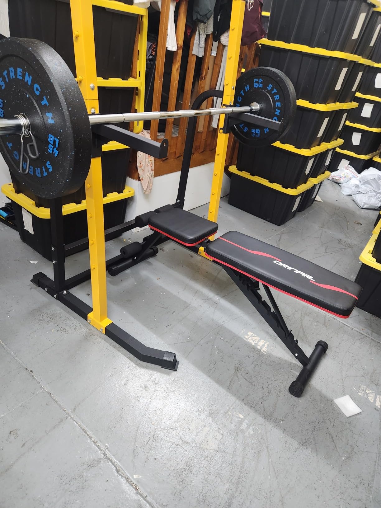 CAP Olympic Barbell, 7ft Strength Training Weight Bar, Multiple Options customer photo 2