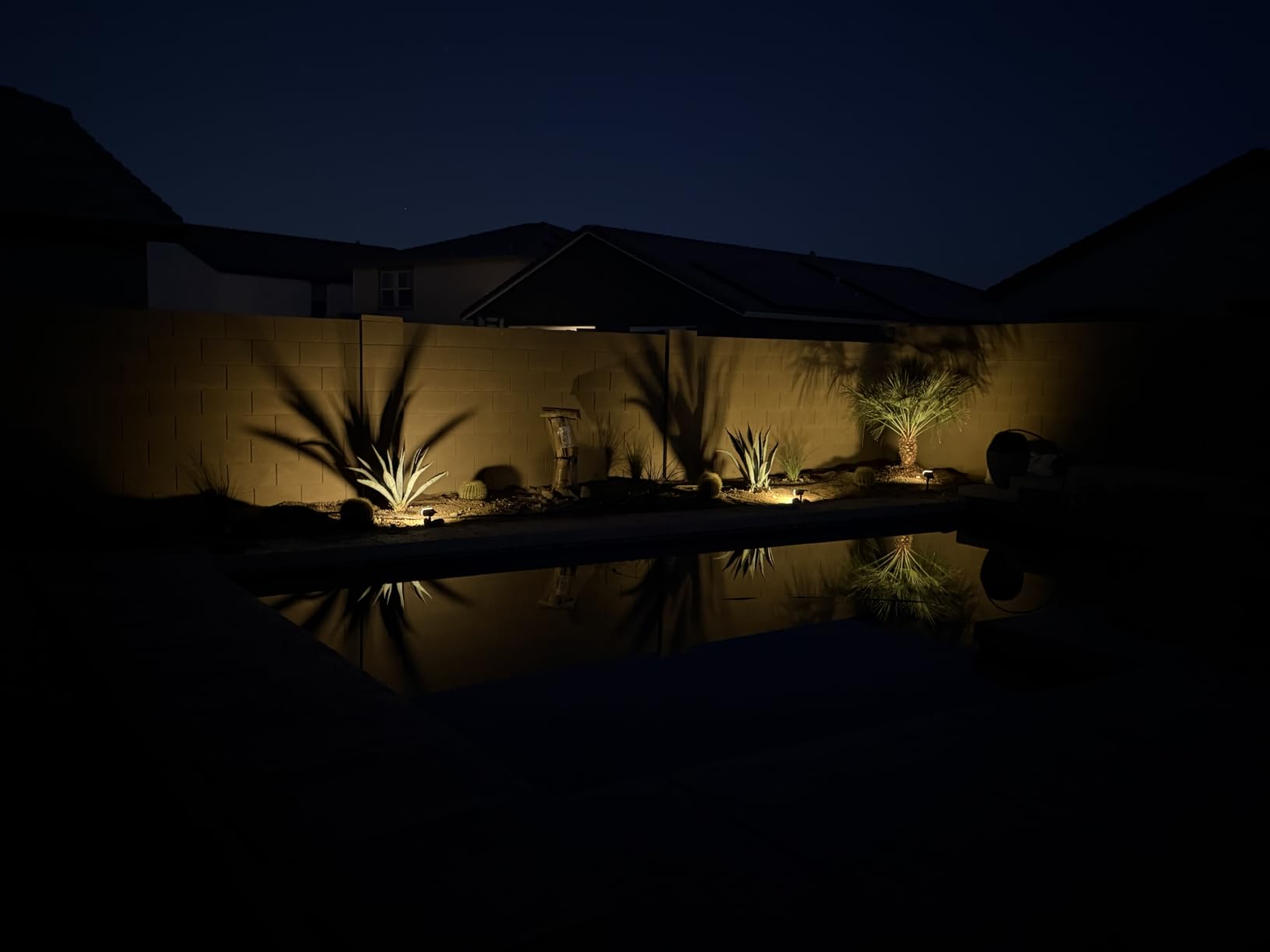 NYMPHY Solar Lights Outdoor Waterproof - 4 Pack (Warm White) customer photo 1