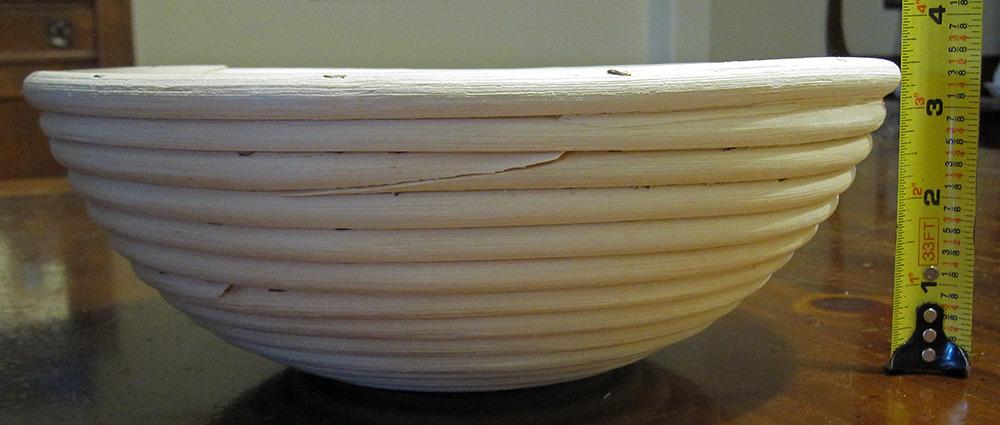 Saint Germain Bakery Premium Round Bread Banneton Basket with Liner - Perfect Brotform Proofing Basket for Making Beautiful Bread (9 inch) customer photo 2