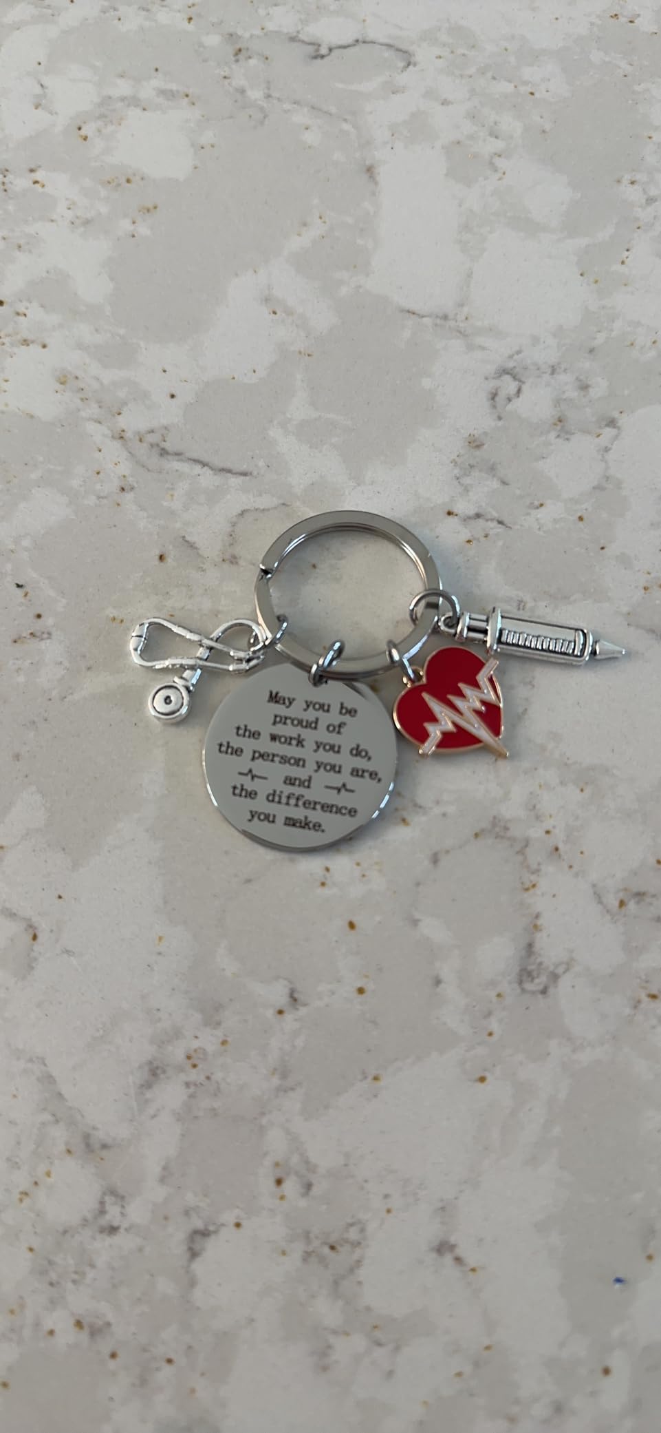 Nurse Keychain Gifts - Medical & Doctor Graduation Gifts for Women, Teachers & Thanksgiving customer photo 1