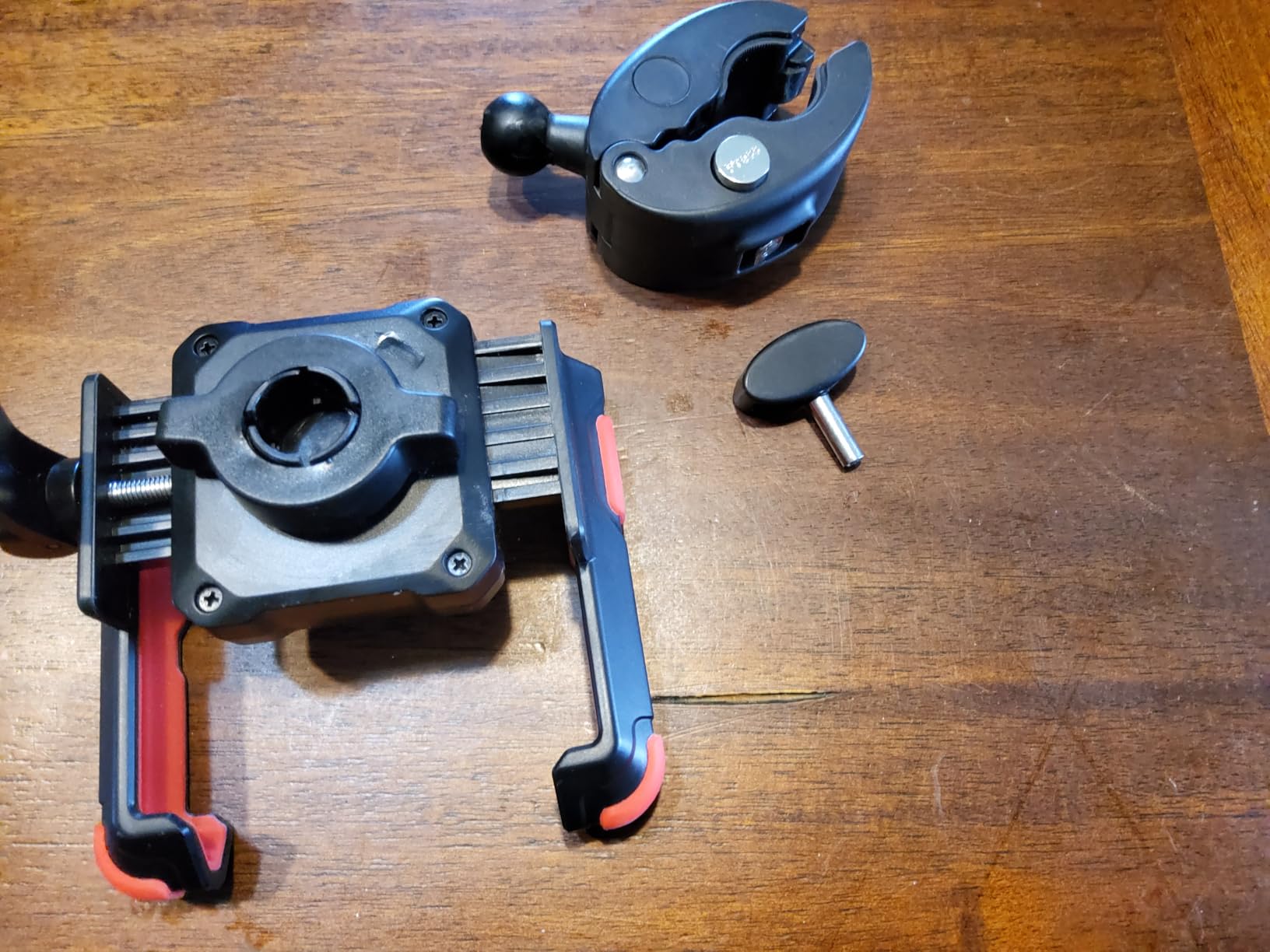 Lamicall Motorcycle Bike Phone Mount, 1s Lock Bike Phone Holder customer photo 1