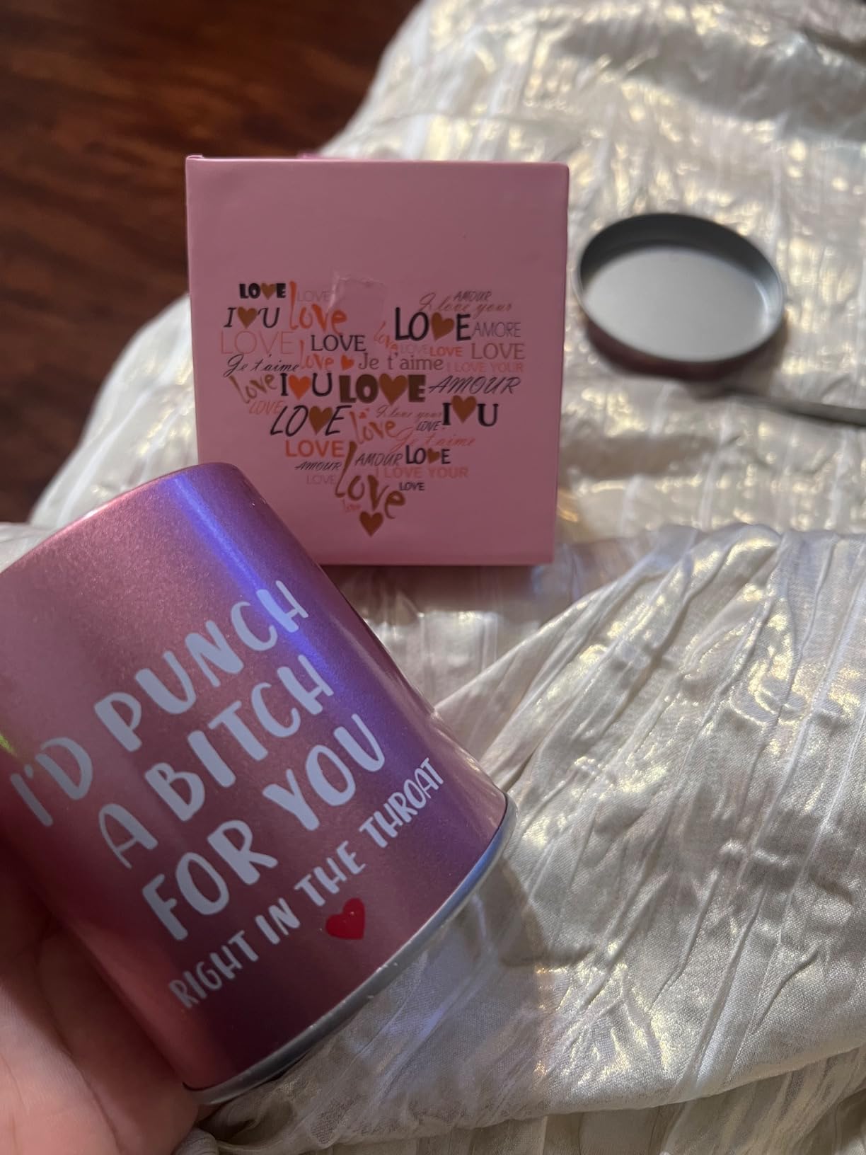 Christmas Birthday Sister Gifts for Women Her Funny Scented Candle customer photo 1
