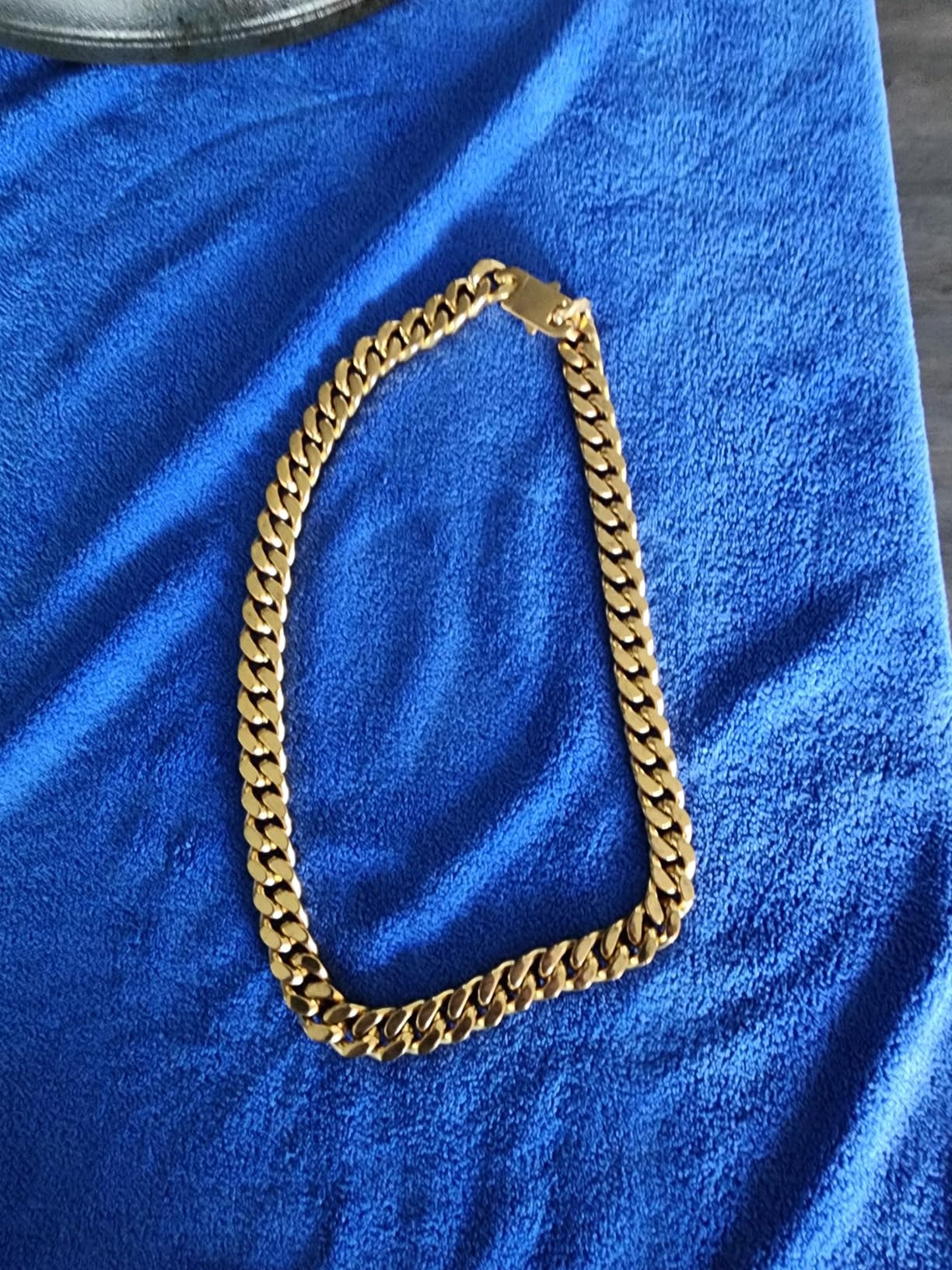 ChainsHouse Cuban Link Chain for Men, Stainless Steel Waterproof Necklace customer photo 1