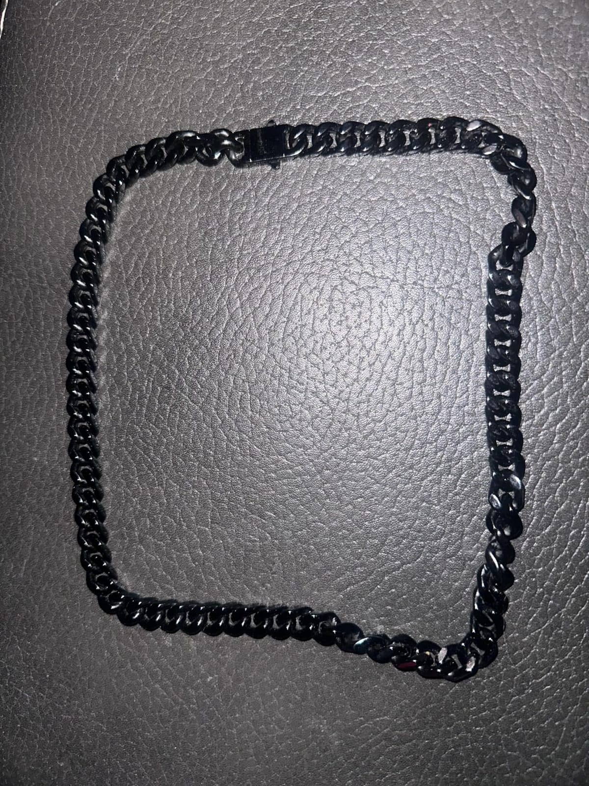 ChainsHouse Cuban Link Chain for Men, Stainless Steel Waterproof Necklace customer photo 2