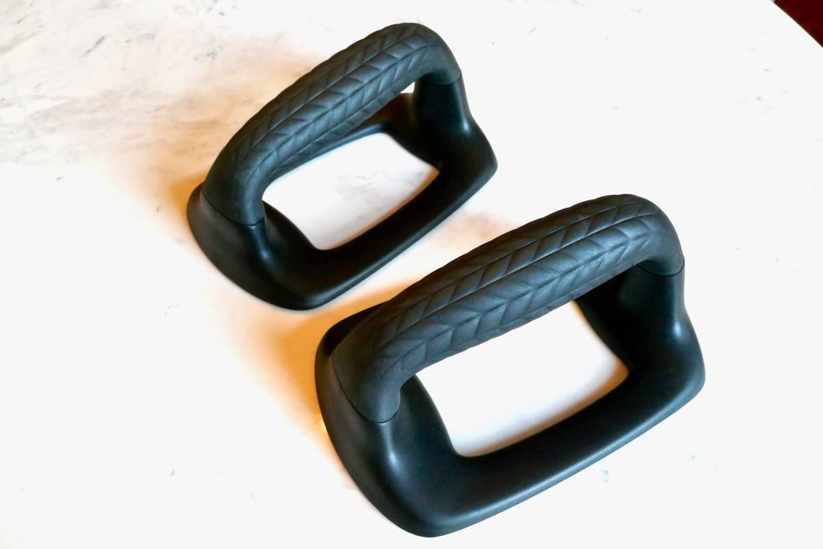 SELEWARE Push Up Bars Pushup Stands Push Up Handles w/Soft Rubber Handles customer photo 1