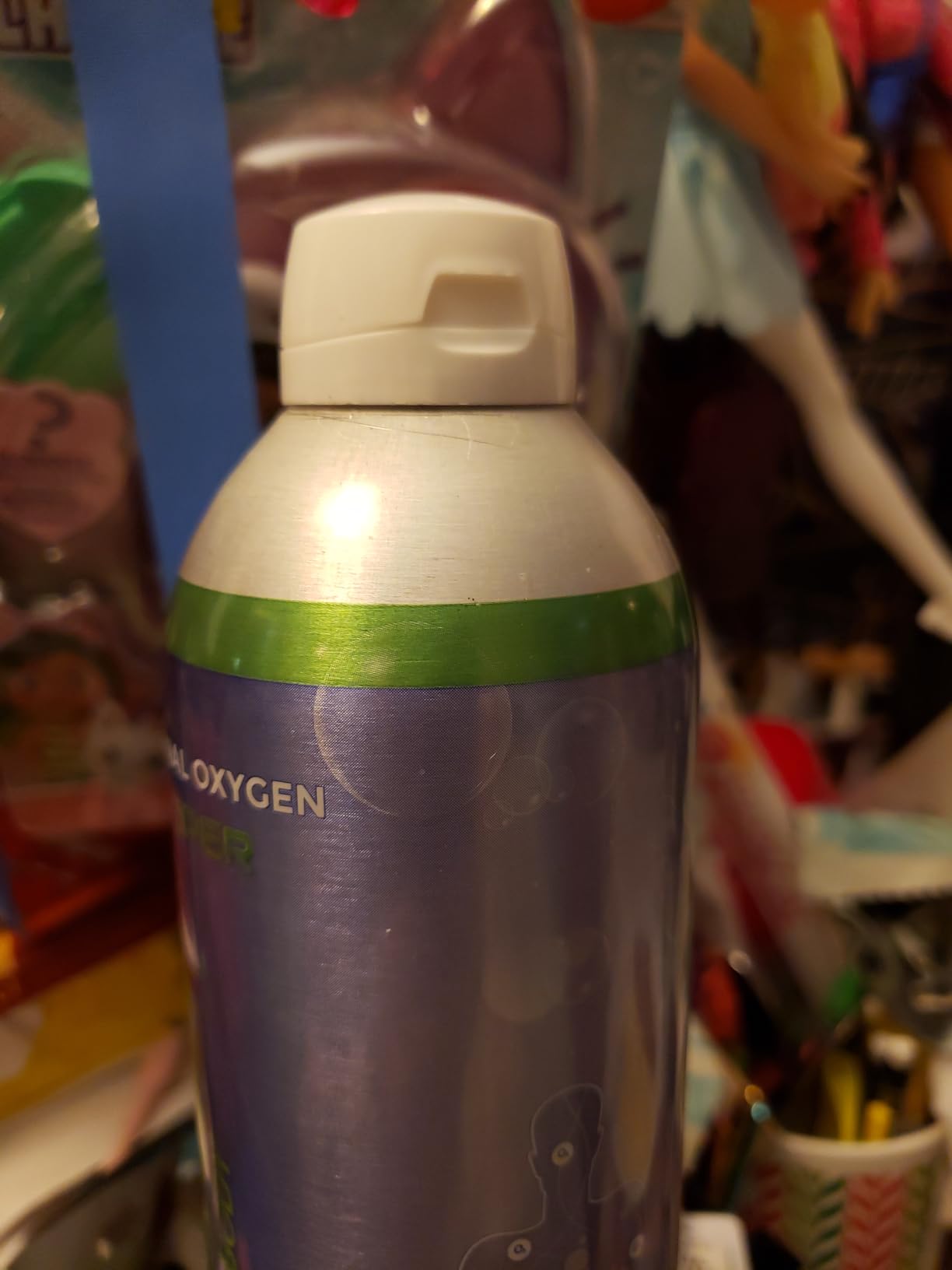 O2 Blast - Portable Oxygen Can with Flip-Top Cap for Travel, 10L, 3-Pack customer photo 1