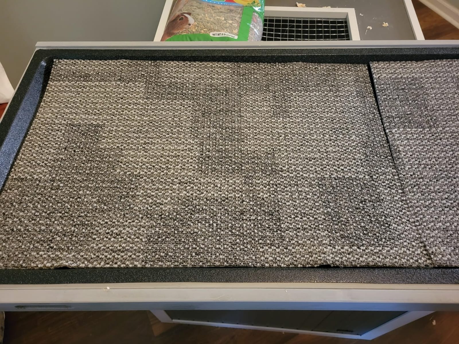 GUTINNEEN Rabbit Hutch Indoor Outdoor Bunny Cage Upgrade Large Space for Rabbit,Guinea Pig,Bunny and Other Small Animals,On Wheels Move Easily. customer photo 2