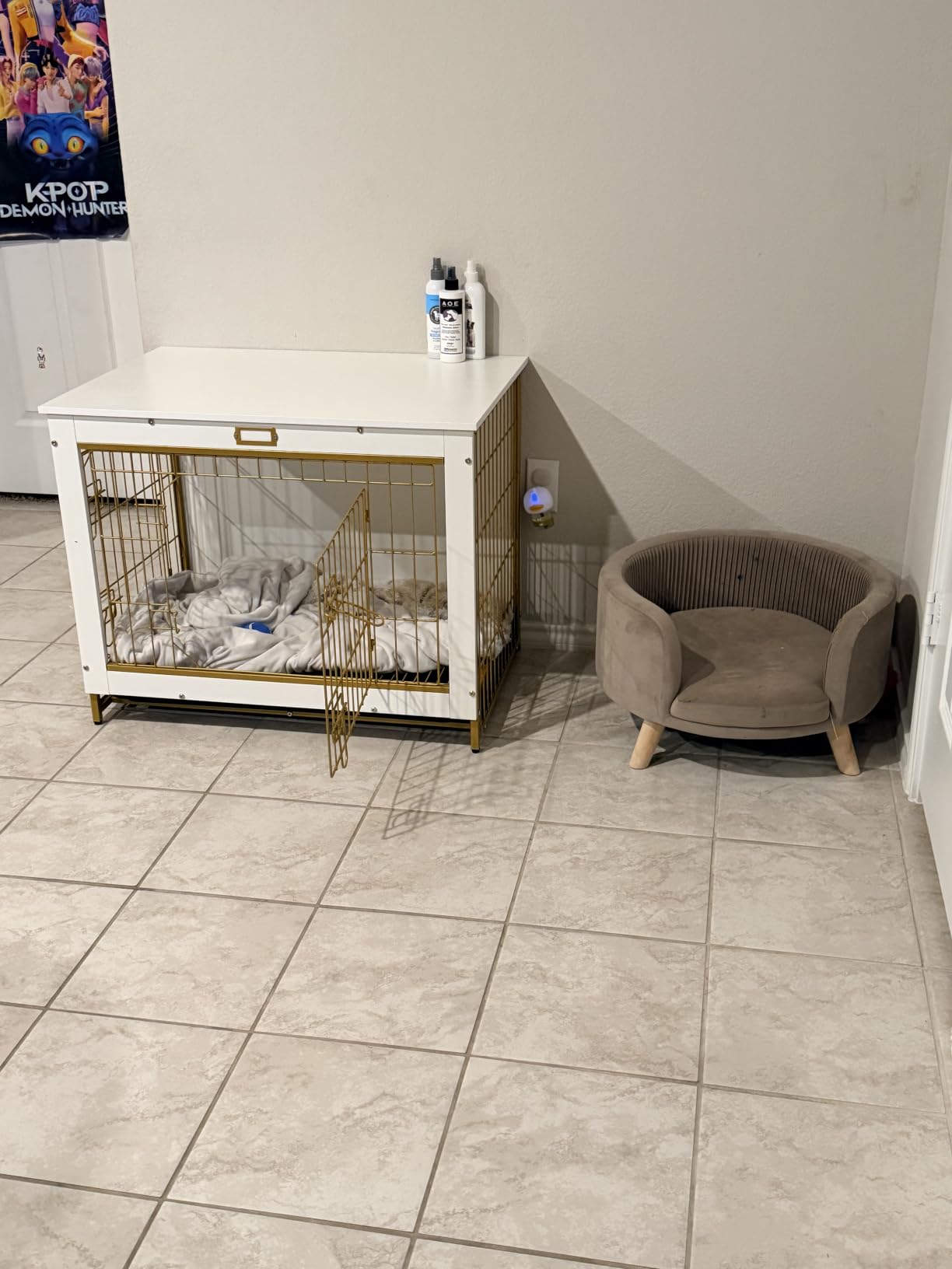 HOOBRO Dog Crate Furniture, 32.5