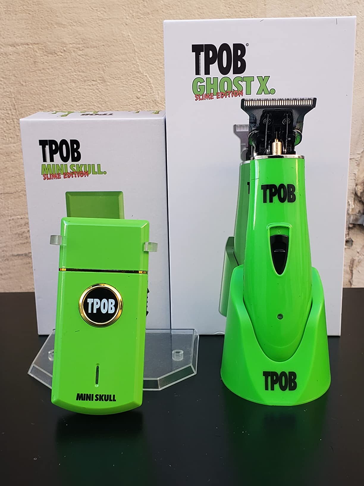 TPOB Mini Skull Single Shaver Compact Design that can fit in Your Pocket with a Turbo Charged Motor, Perfect for Both Professional and at-Home use (Black) customer photo 1