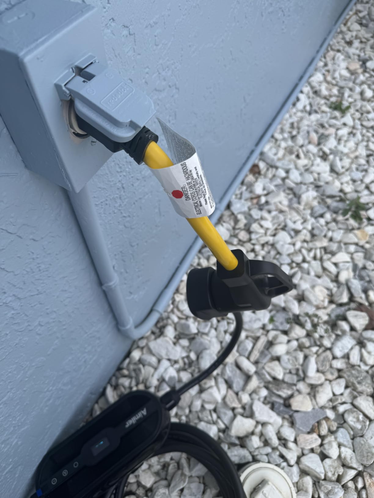 AIMILER Level 2 Tesla Charger(WiFi APP), 32A, 25ft Cable ETL Certified, 220V-240V NEMA 14-50P Plug EVSE w/Nacs Connector, Portable/Home Electric Car(EV) Charger for Tesla Model X/Y/3/S or Nacs EVs customer photo 2