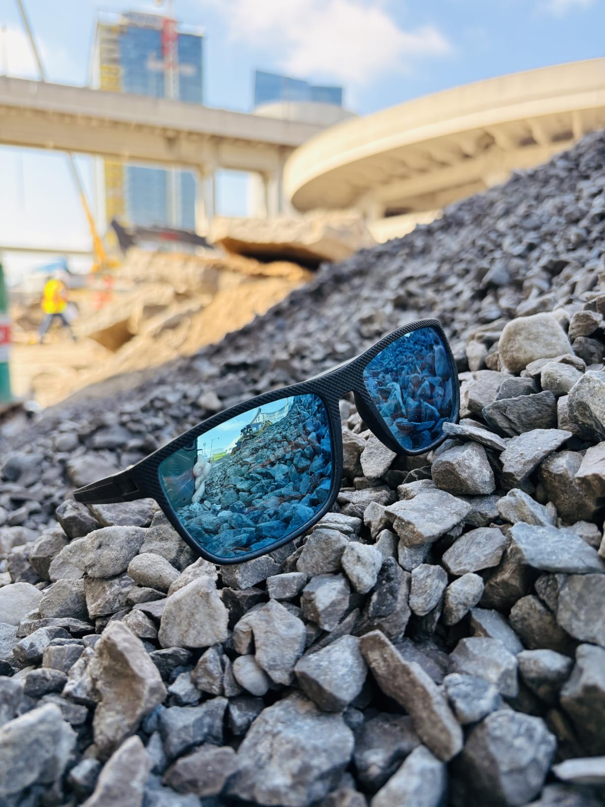 KALIYADI Polarized Sunglasses for Men, Lightweight Sun Glasses with UV Protection for Driving Fishing Golf customer photo 1