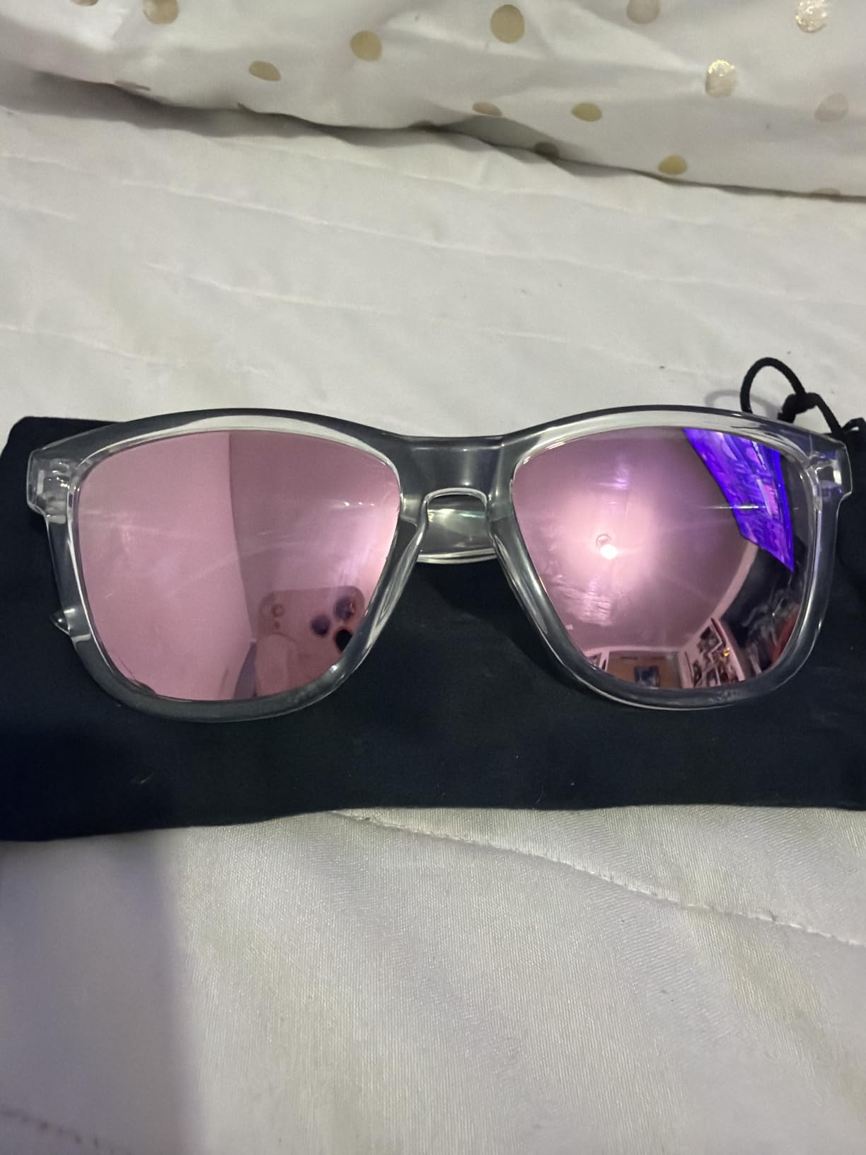 DANAMY Sunglasses Womens Polarized Sunglasses for Women Men UV Protection customer photo 2