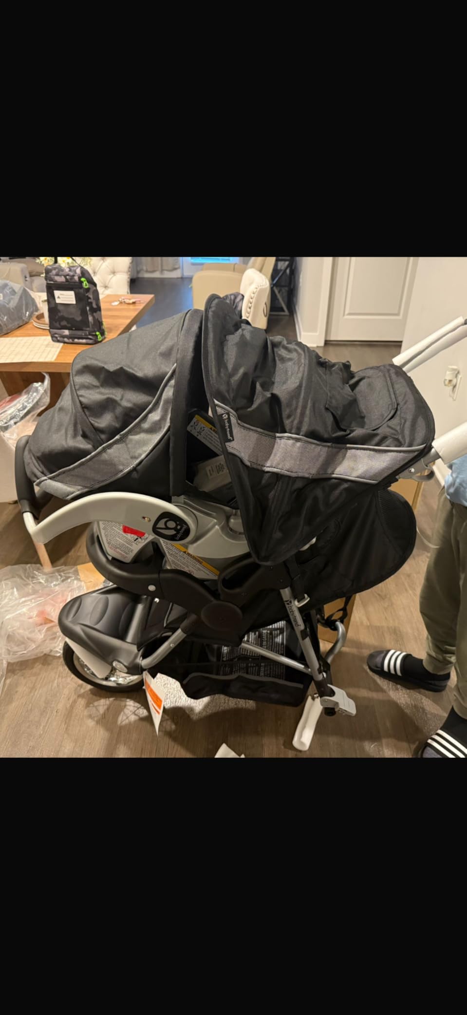 Baby Trend Expedition® Jogger Travel System with EZ-Lift™ Infant Car Seat, Dash Grey customer photo 1