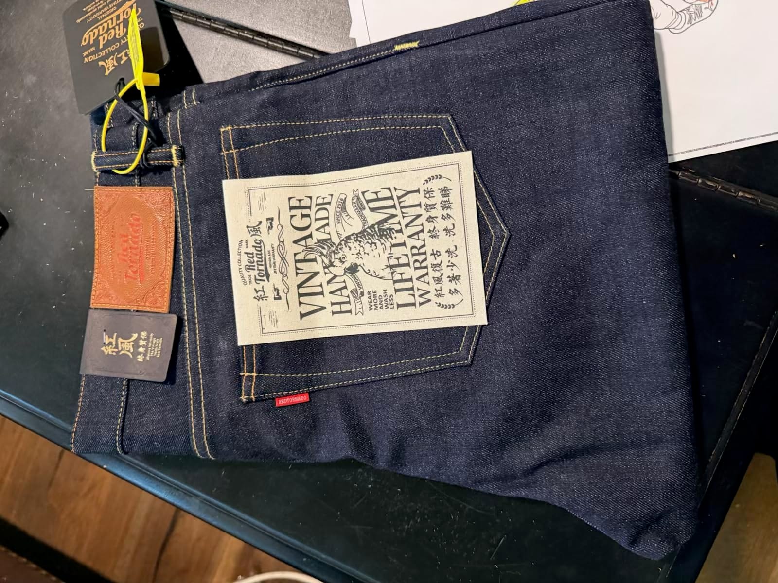 Red Tornado 17oz Selvedge Denim SD-107 Jeans customer photo 1