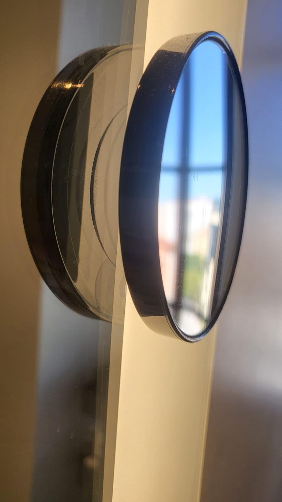 MIYADIVA 30X Magnifying Mirror, Small Travel Mirror with Suction Cup and Tweezers, 3.5 Inches customer photo 1