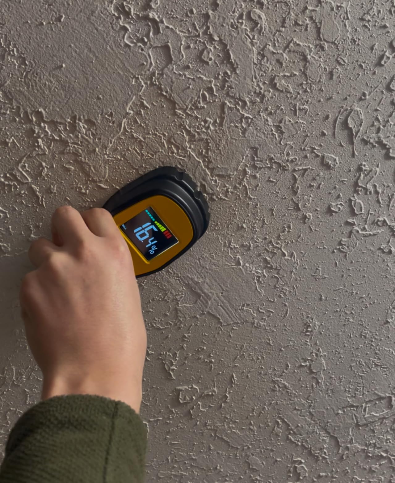 Pinless Moisture Meter, Digital Wood Moisture Meter for Lumber & Drywall customer photo 2