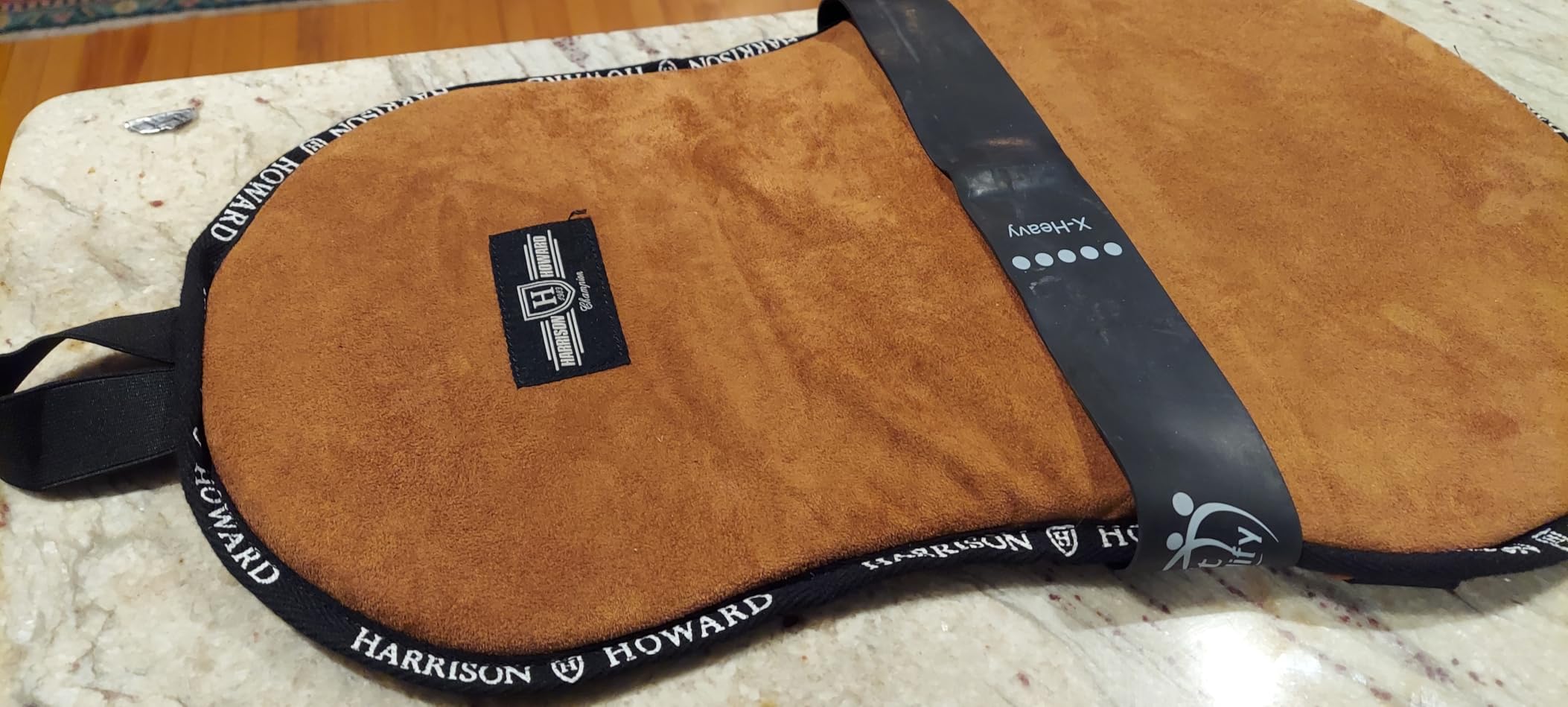 Harrison Howard Trail Seat Saver Western Tack Saddle Ride-on Pad with Cushion Bottom Helps Distribute Back Pressure customer photo 1