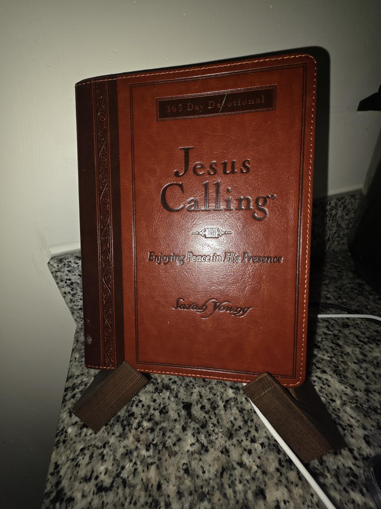Cookbook Stand, Wooden Recipe Book Holder customer photo 2