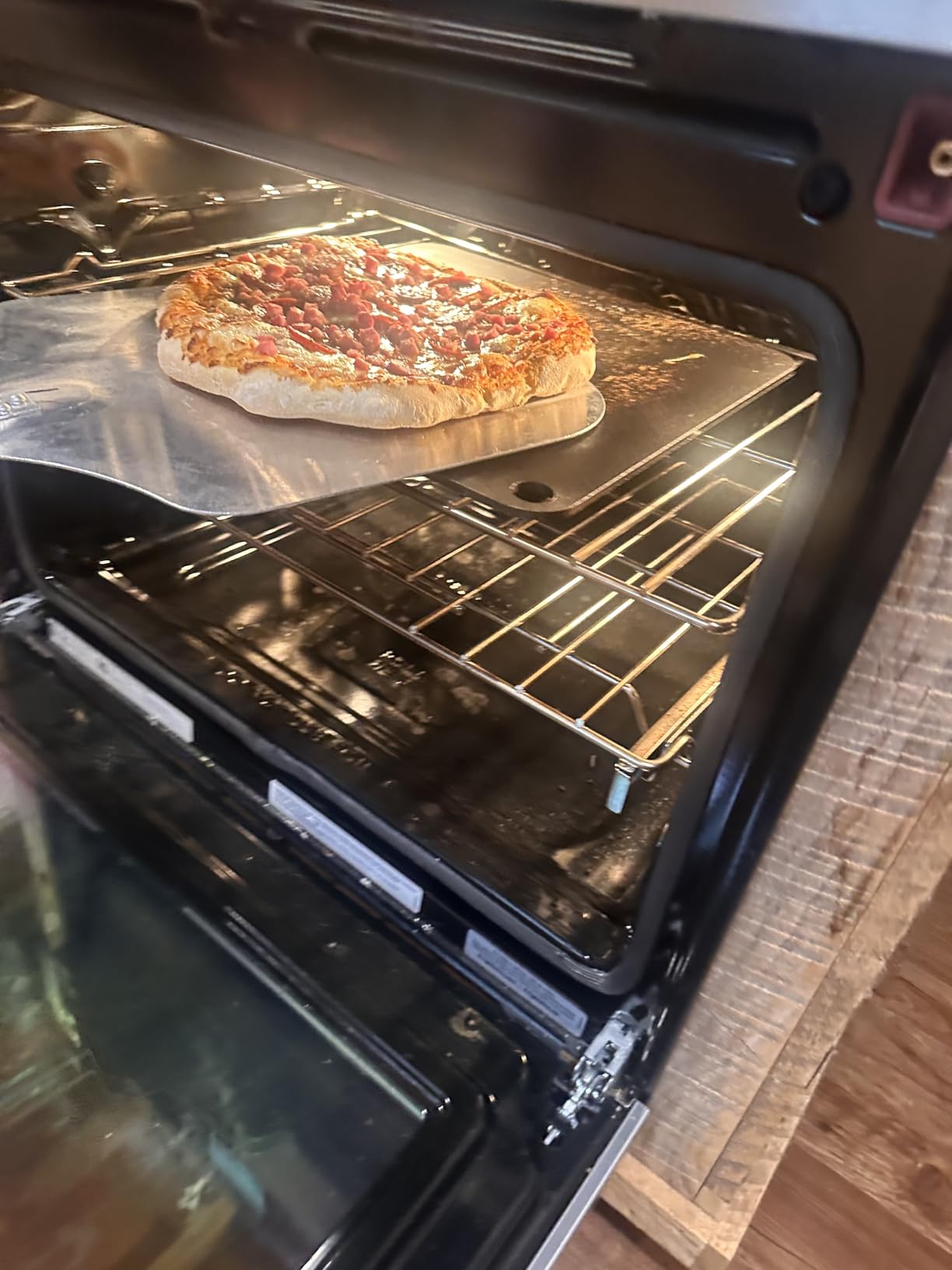 Chef Pomodoro 16 Inch Pizza Steel for Oven, Seasoned Baking Steel for Oven customer photo 2