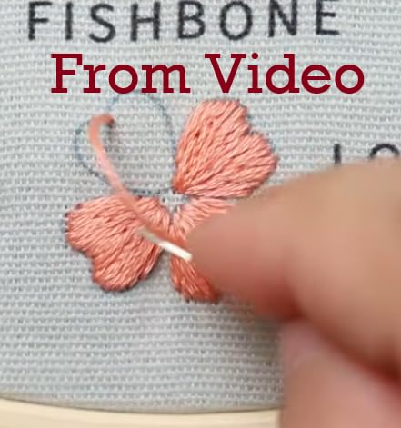 ETSPIL Embroidery Kit for Beginners, 4K Step-by-Step Video, Adults, Gift customer photo 2