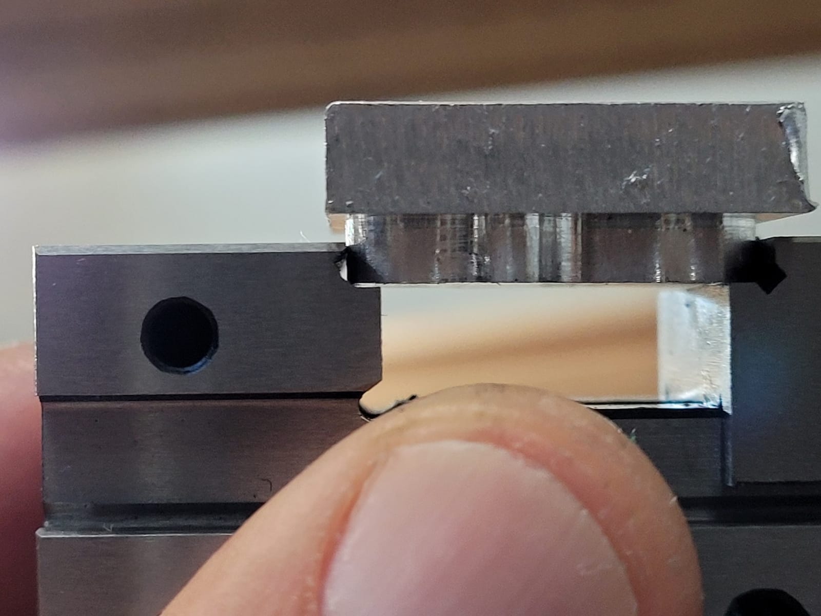 HFS (R) Precision Grinding Screwless Mini Insert Vise Toolmaker Steel 0.0002