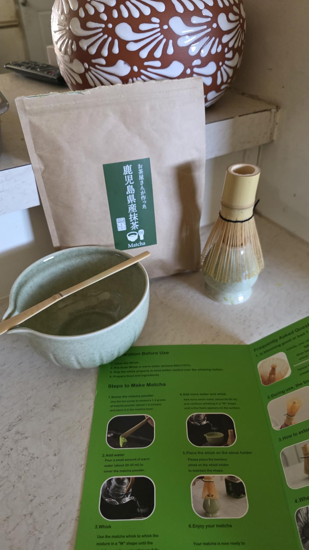 TANG PIN Matcha Set - Match Bowl and Whisk, 15 OZ Matcha Whisk Set customer photo 2