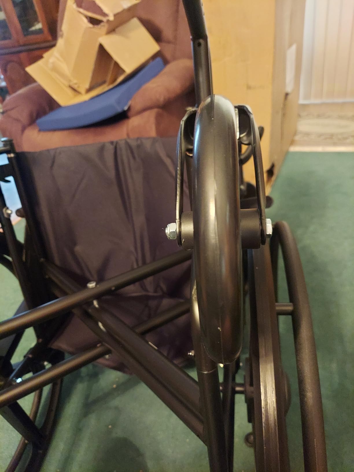 Vive Bariatric Wheelchair for Adults (400 lb Heavy Duty Capacity, 20” Seat) customer photo 1