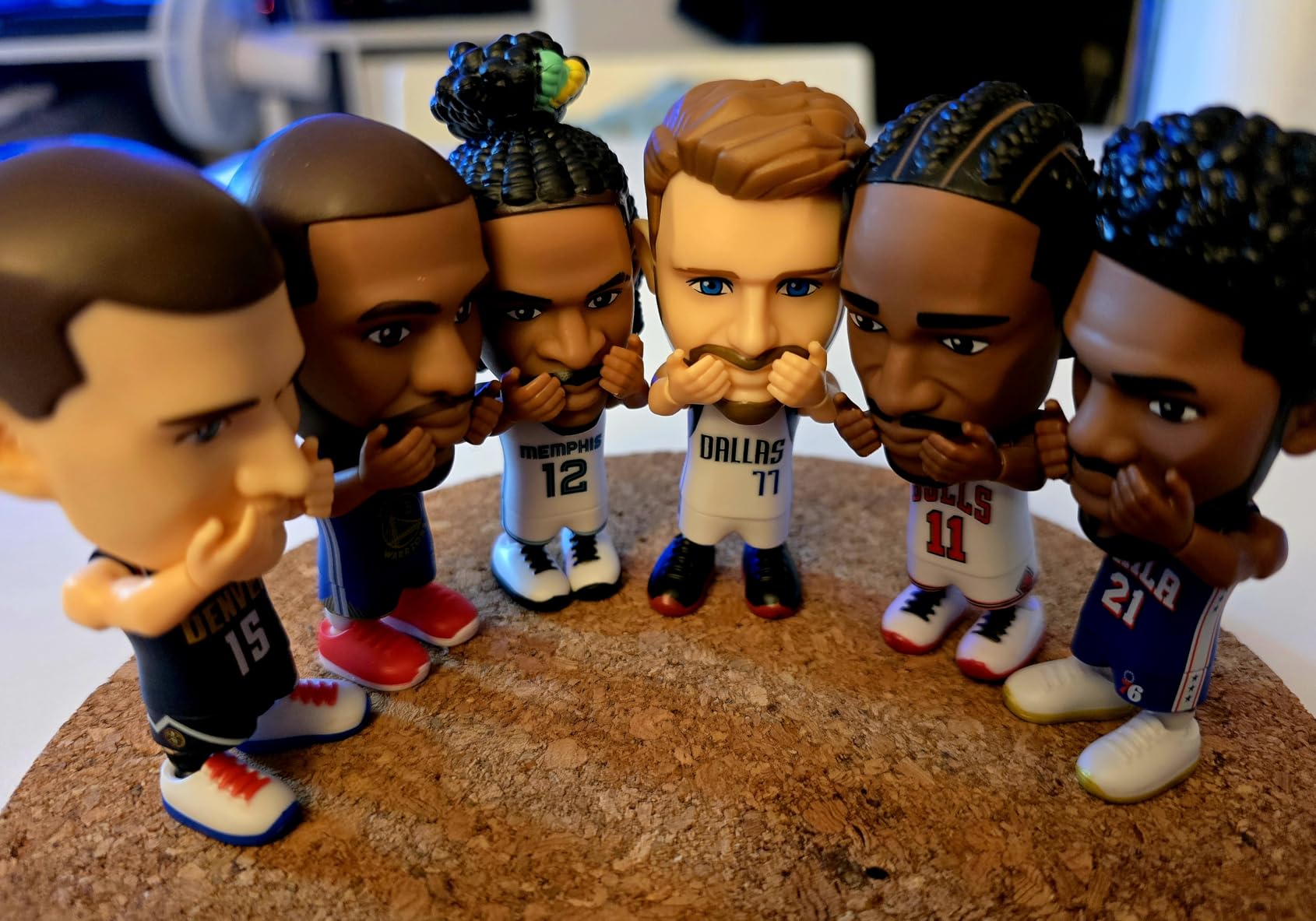 5 Surprise NBA Ballers Series 1 (2 Pack) Toy Mystery Capsule Figurine by ZURU for Kids, Teens, Adults- Players Like Luka Dončić, LaMelo Ball, Jayson Tatum, James Harden and Kevin Durant customer photo 1