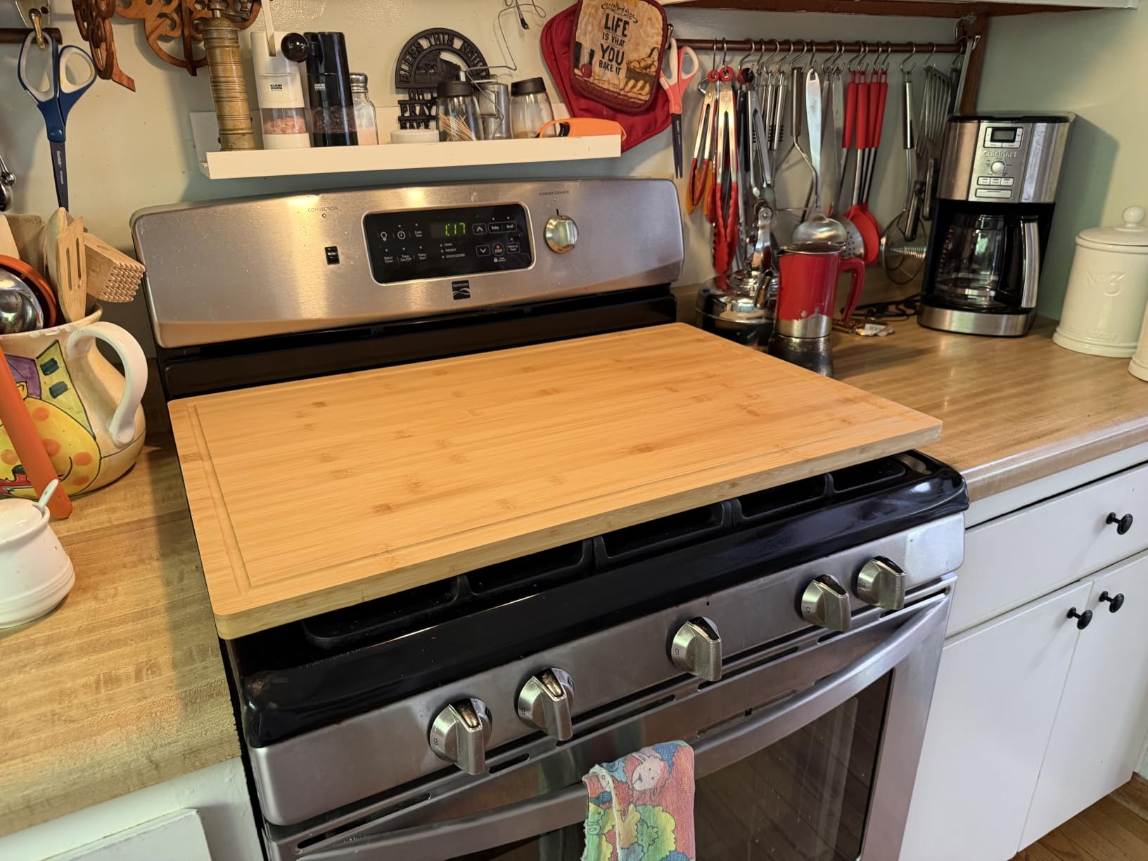 Bamboo Cutting Board for Kitchen, 18