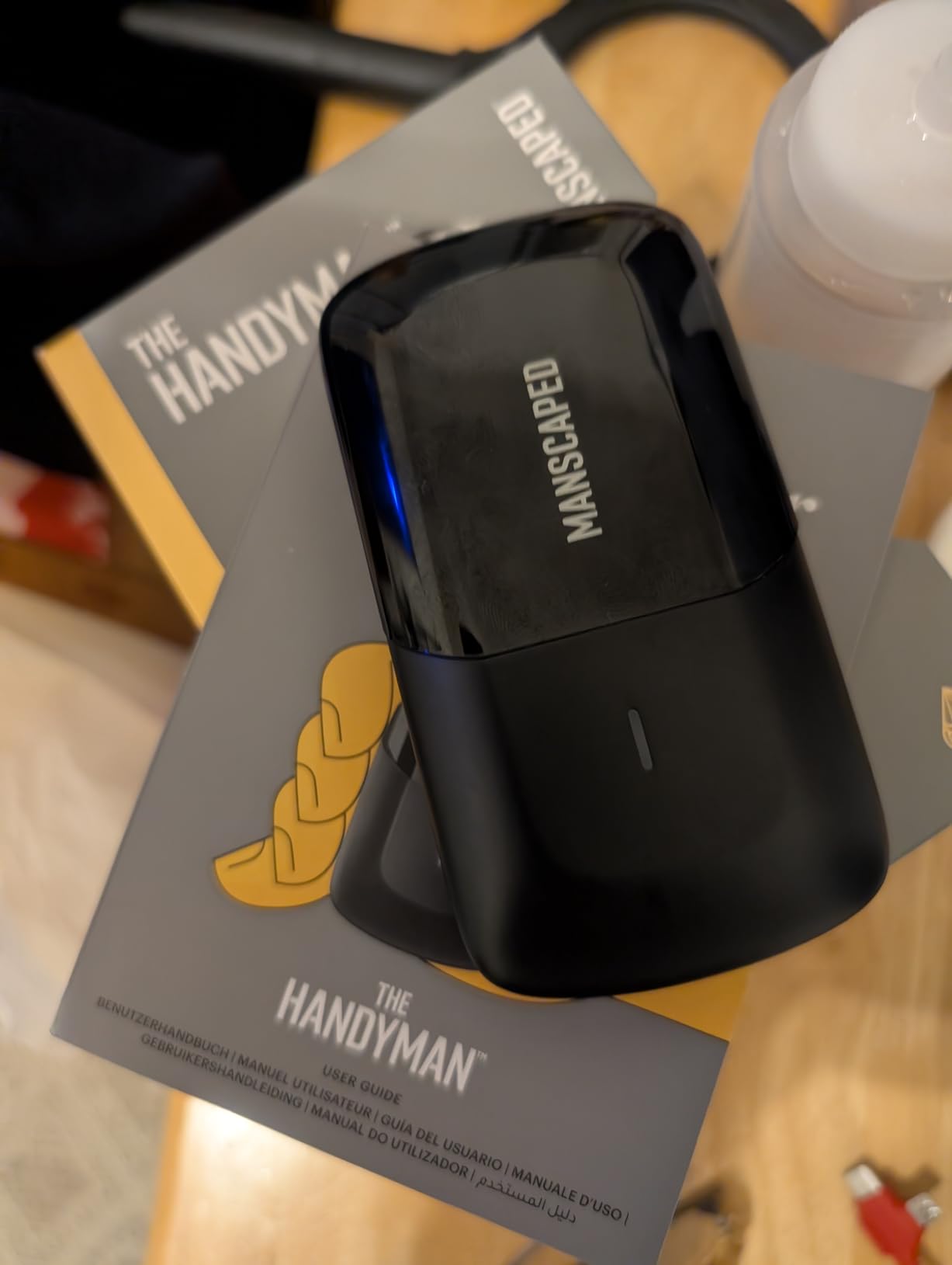 MANSCAPED® The Handyman™ Compact Face Shaver – Portable Men’s Groomer customer photo 2