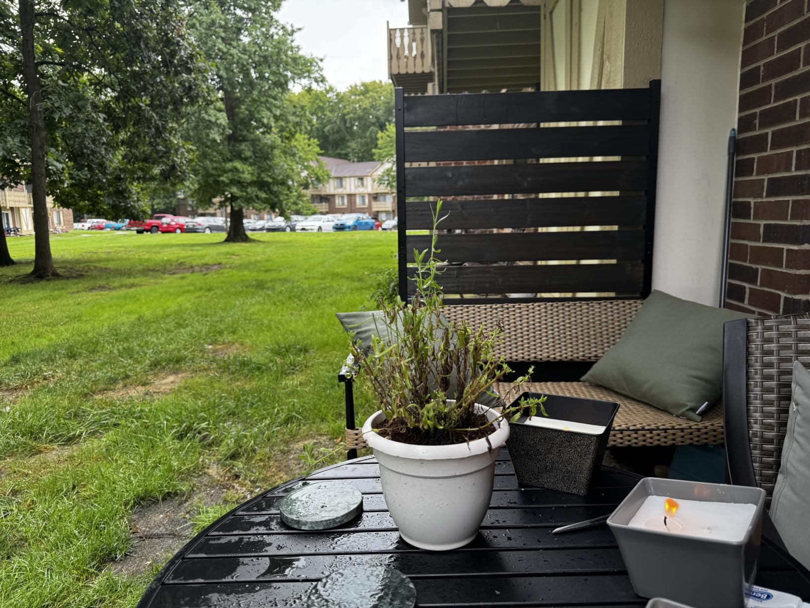 Enclo Concord Privacy Screen, Cedar Wood DIY No Dig Kit customer photo 1