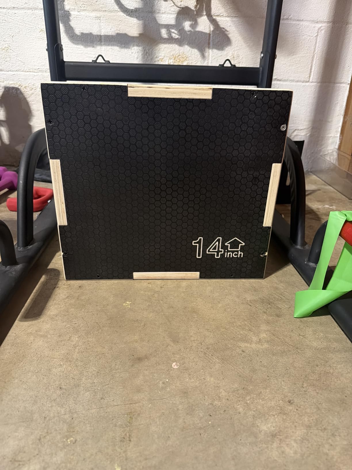Fitvids Non-Slip Wooden Plyo Box Jump Exercise Platform, Plyometric Workout Equipment for Home Gym, Training Step Box, Multiple Sizes customer photo 1