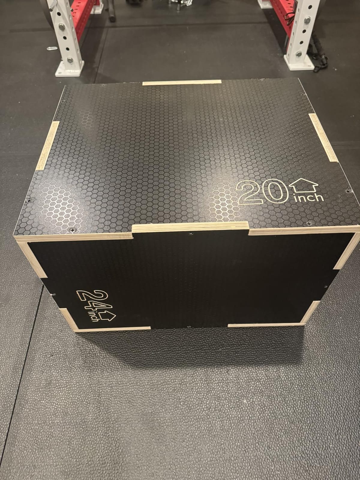 Fitvids Non-Slip Wooden Plyo Box Jump Exercise Platform, Plyometric Workout Equipment for Home Gym, Training Step Box, Multiple Sizes customer photo 2