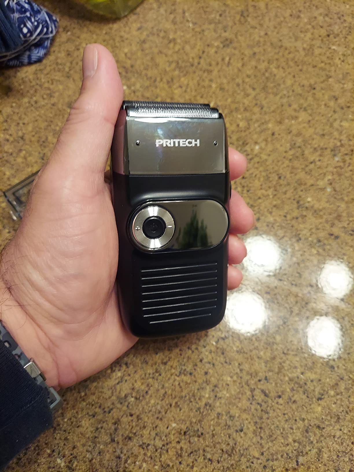 PRITECH Foil Shaver for Men with Pop-Up Trimmer, for Bald Head & Face customer photo 2