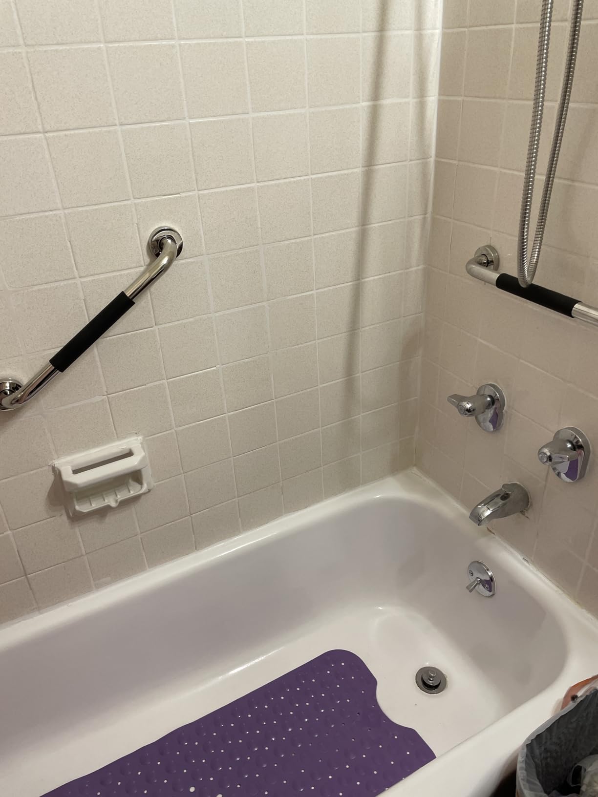 Gotega 16 Inch Shower Grab Bars for Seniors, Anti Slip Handicap Grab Bars customer photo 1