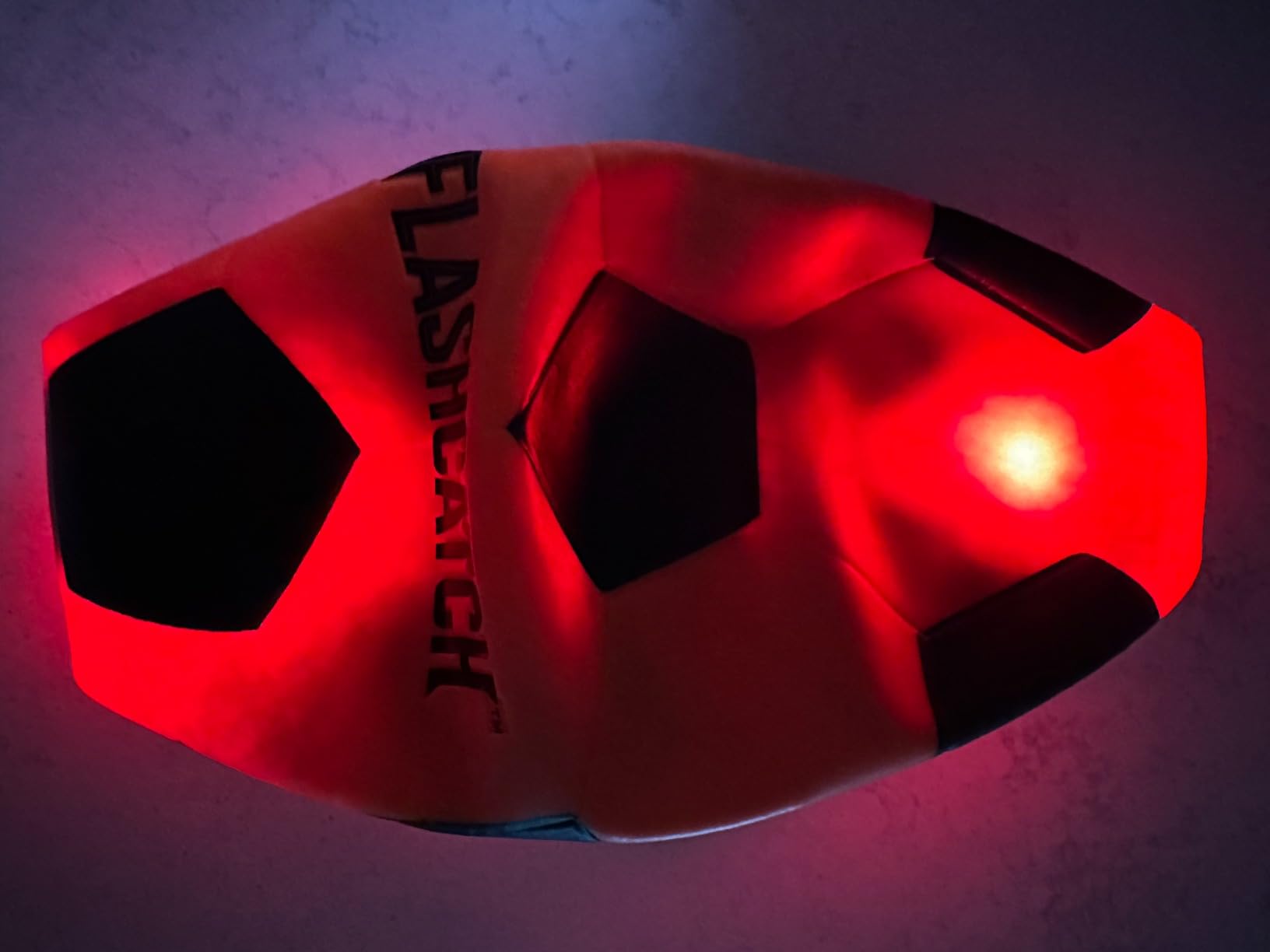 Light Up Soccer Ball - Glow in the Dark - NO 5 - Sports Gifts for Boys Girl customer photo 1