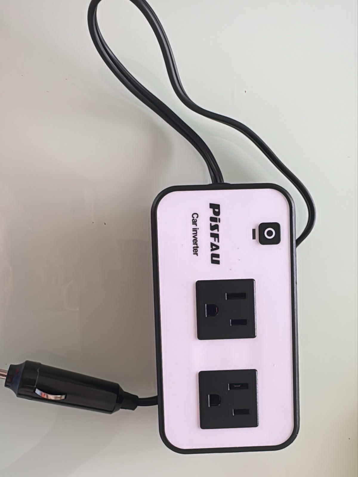 PiSFAU 200W Car Power Inverter - DC 12V to 110V AC Car Plug Adapter Outlet customer photo 2
