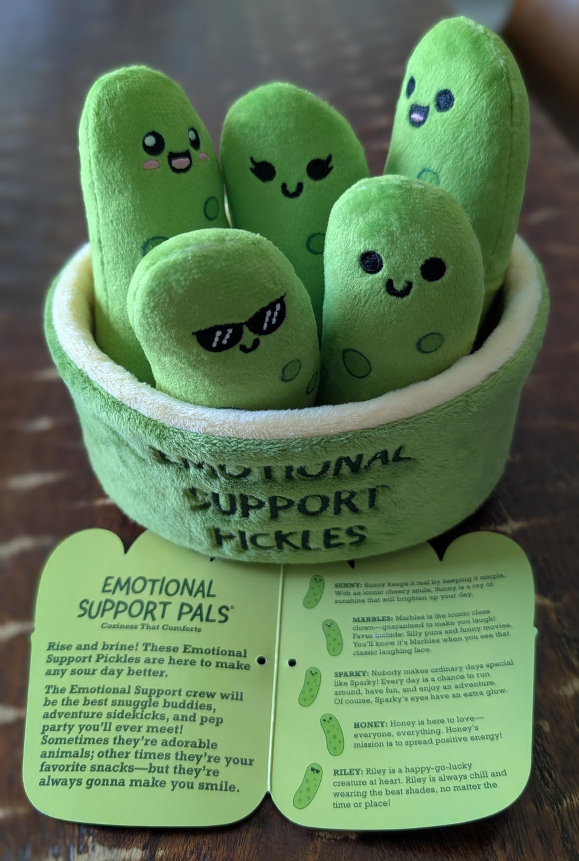 Emotional Support Dumplings, Cuddly Stuffed Animals by Relatable customer photo 1